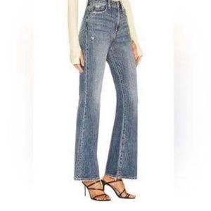 PISTOLA Stevie High Rise Relaxed Flare Jeans Revolve NEW Size 25 Pulse Wash